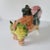 Ceramic Vintage Italian Majolica Trompe l'Oeil Vegetable Elephant Sculpture For Sale - Image 7 of 10