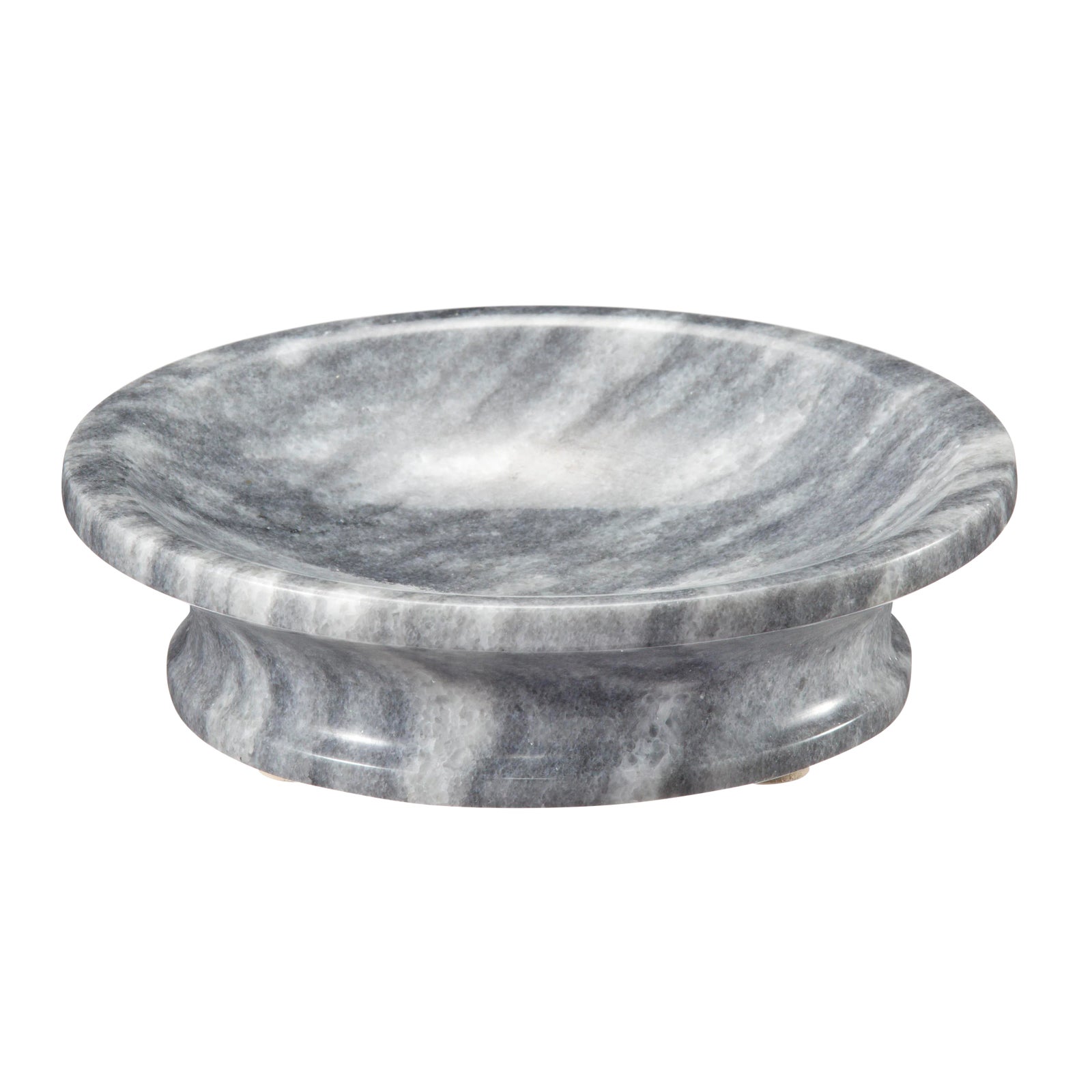 Gray Marble Soap Dish Chairish