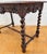 19th Century French Louis XIV Breton Carved Oak Sofa Table Desk, 1890s For Sale - Image 10 of 11