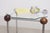 Mid-Century Modern Atomic Side Table in Chrome, Glass, and Wood Sphere Joints, 1970s For Sale - Image 9 of 18