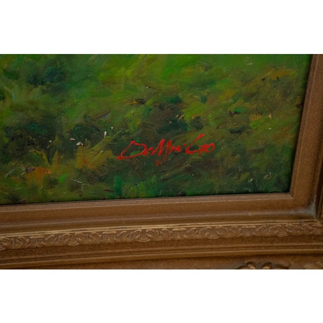 Mid-20th Century Salvator Domingo - Horse Racing Scene, Oil on Canvas For Sale - Image 4 of 5