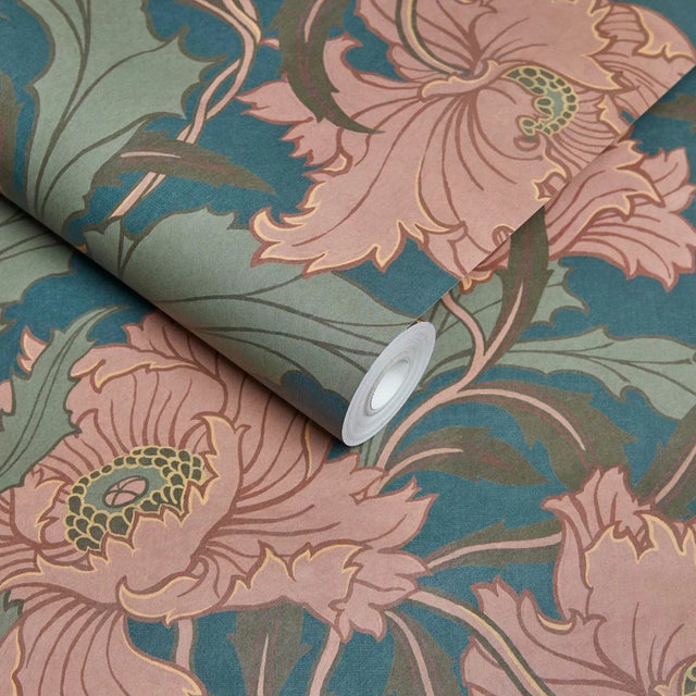 English House of Hackney Minerva Wallpaper - Apatite, Sample For Sale - Image 3 of 4