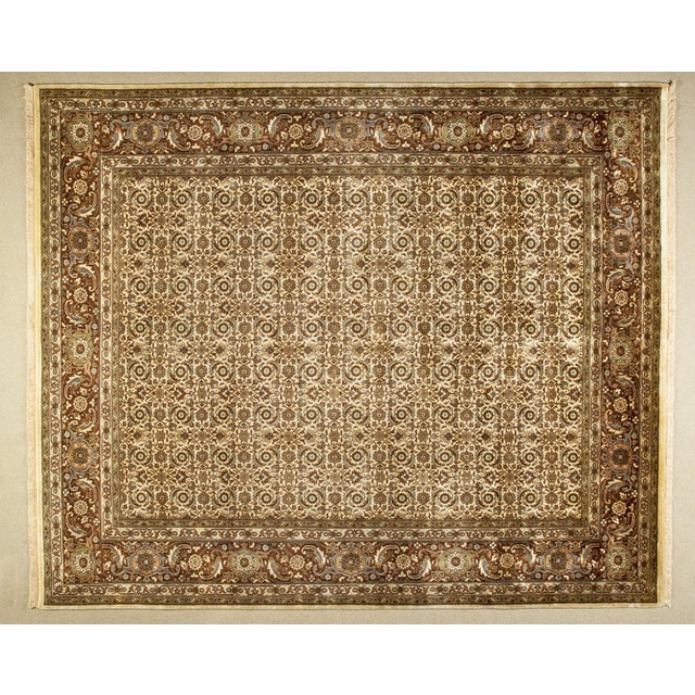 Traditional Handmade Indian Rug 8' X 9'9" Chairish