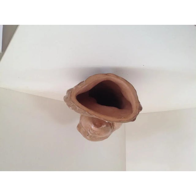 Tan Head of Girl, 1960s, Ceramic For Sale - Image 8 of 9