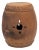 Chinese Studded Terracotta Drum, C. 1900 For Sale