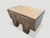 2010s Andrianna Shamaris Minimalist Small Coffee Table, Side Table or Bench For Sale - Image 5 of 6