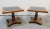 Brown Baker Mid-Century Modern Oak/ Slate Side Tables - a Pair For Sale - Image 8 of 8