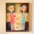 Contemporary Vintage French Contemporary Modernist Figural on Canvas For Sale - Image 3 of 12