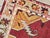 Red Mid-20th Century Handmade Turkish Oushak Throw Rug For Sale - Image 8 of 9