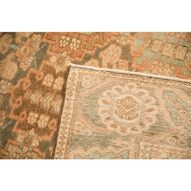Coffee Vintage Distressed Bakhtiari Carpet - 7'2" x 9'4" For Sale - Image 8 of 9