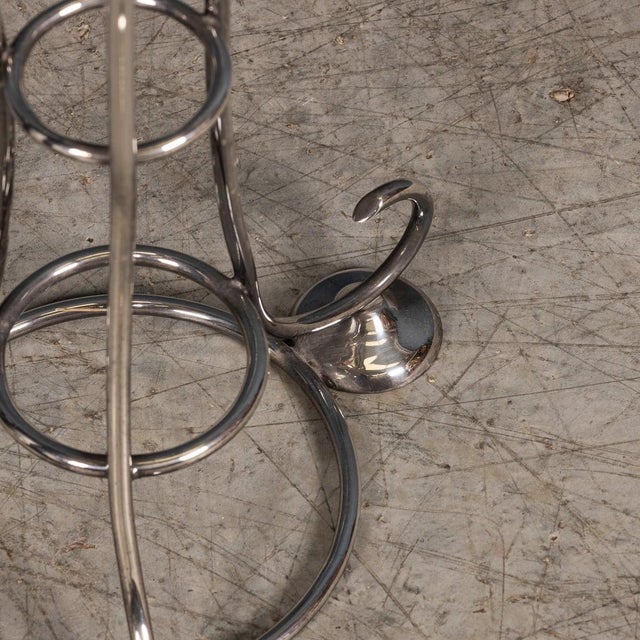 20th Century English Art Deco Ice Bucket on Stand, 1930, Set of 2 For Sale - Image 7 of 14