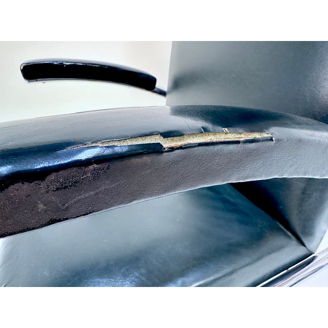 1930s Early Steel Tube Swivel Desk Chair with Tilt from Mauser Werke Waldeck, Germany, 1930s For Sale - Image 5 of 18