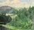 Paint J M Palmer 1900 Landscape Arts and Crafts Oil Painting Dated 1900 For Sale - Image 7 of 14