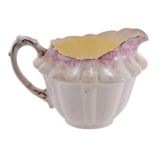 Hand Painted English Pitcher For Sale