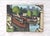 G. Delaire, Barges on the Seine, 1994, Oil Painting on Canvas For Sale - Image 9 of 11