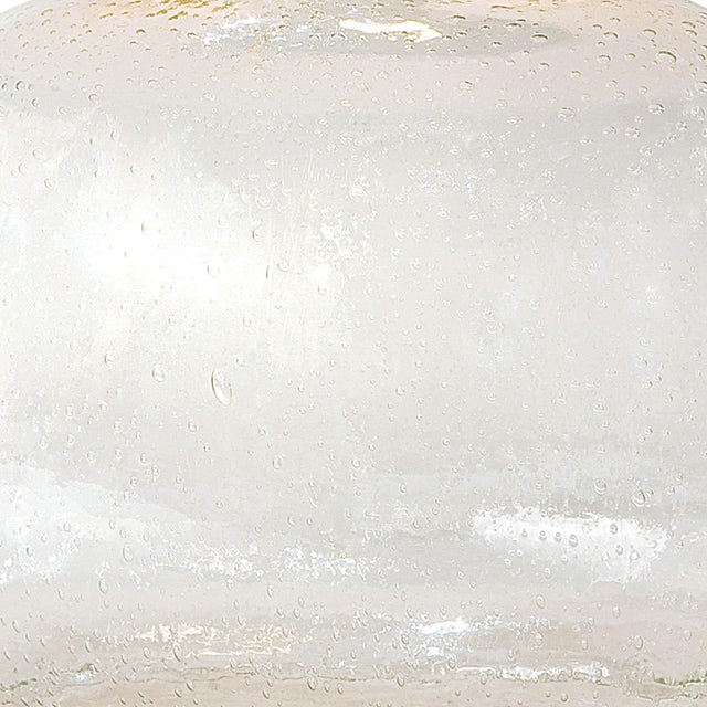 Not Yet Made - Made To Order Regina Andrew Seeded Oval Glass Table Lamp For Sale - Image 5 of 6