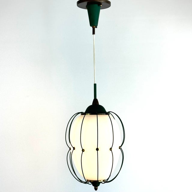 Italian 1950’s Pendant by Angelo Lelii for Arredoluce For Sale In Milwaukee - Image 6 of 6