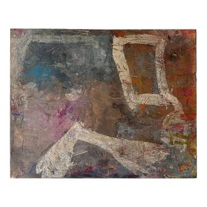 Abstract Mythological Painting on Canvas "The Centaur Sulks"