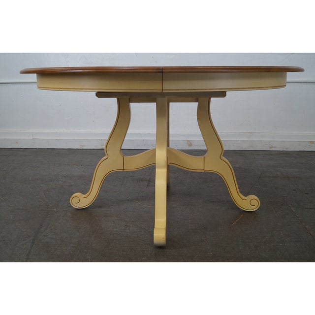 Ethan Allen Country French Round Dining Table Chairish