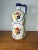 Beautiful vintage ceramic vase, hand painted in Spain with classic floral folk art motifs. The vibrant colors and...