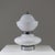 Silver Space Age Chrome and Glass Lamp, 1960s For Sale - Image 8 of 11