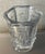 Antique 19th Century American Classical Boston & Sandwich Flint Glass Lyre Vase For Sale - Image 11 of 13