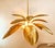 Gold Brass Palm Pendant Light For Sale - Image 8 of 18