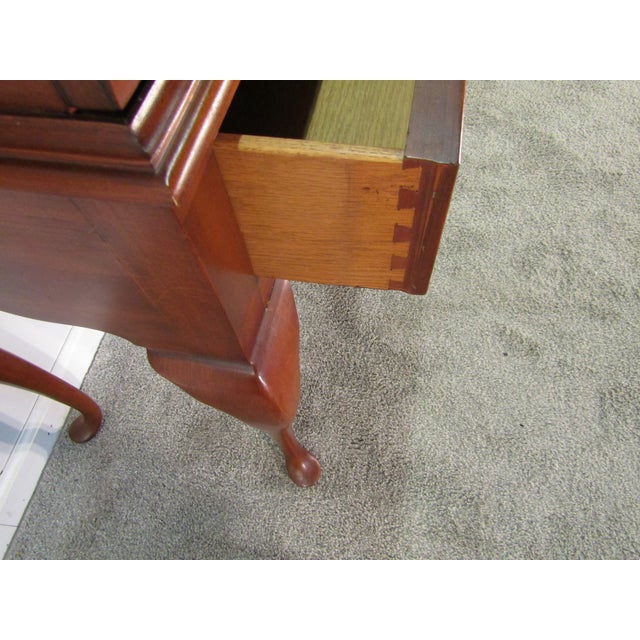 Henkel Harris Solid Cherry Wine Chest For Sale - Image 12 of 14