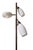 Mid 20th Century Three Light Pole Lamp After Thurston C 1950/60's For Sale - Image 13 of 17