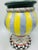 Italian McKenzie Childs Style Vase For Sale In Charleston - Image 6 of 7