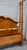 Traditional Vintage Solid Oak Queen Bed Poster Headboard Footboard Carved Shell Traditional For Sale - Image 3 of 16