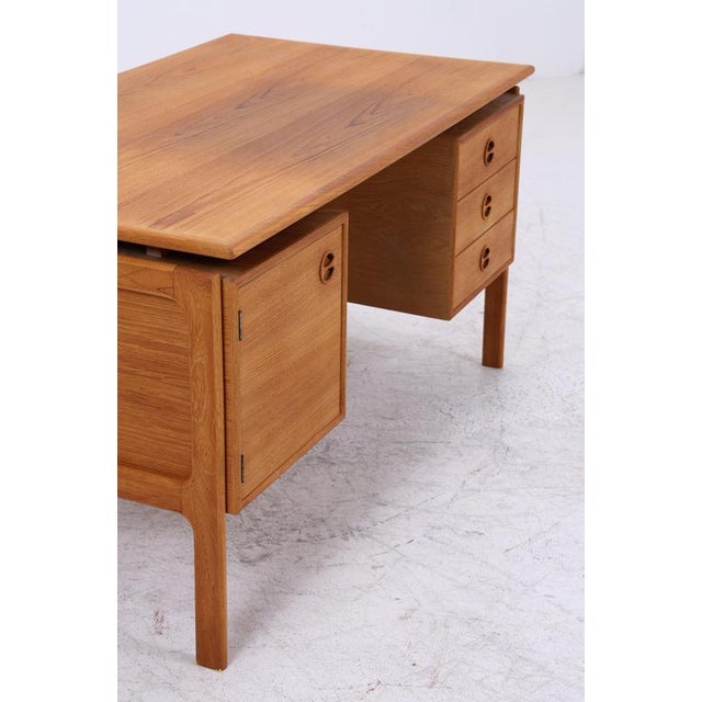 Mid-Century Danish Teak Desk by Arne Vodder, 1960s For Sale - Image 12 of 17