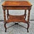 Brown Regency Style Mahogany and Yew Wood Crossbanded Inlay Side Table For Sale - Image 8 of 9