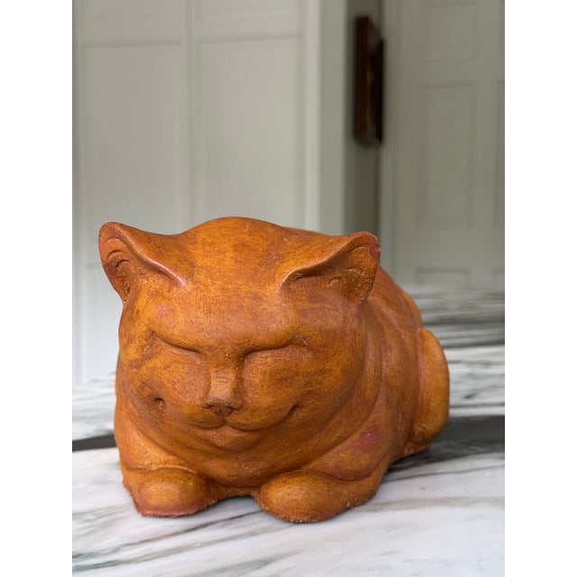 Vintage Cheshire Cat Statue For Sale In Seattle - Image 6 of 16