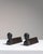 19th Century France Chocolate Iron Bust Bookends For Sale - Image 4 of 15