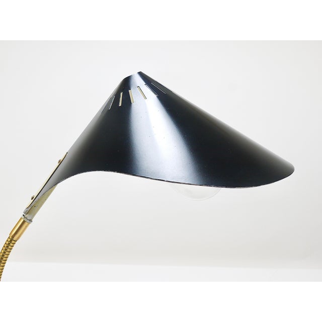 1950s Mid-Century Brass Table Lamp, 1950s For Sale - Image 5 of 18