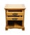 Late 20th Century Link Taylor Countryside Collection Solid Oak Early American Rustic 21" Open Cabinet Nightstand 6613 For Sale - Image 5 of 14