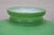 Green Antique Green Ribbed Glass Chandelier Oil Lamp Shades 11" - a Pair For Sale - Image 8 of 12