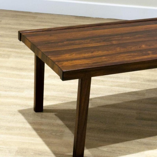 Mid-Century Walnut Coffee Table from McIntosh For Sale - Image 6 of 12