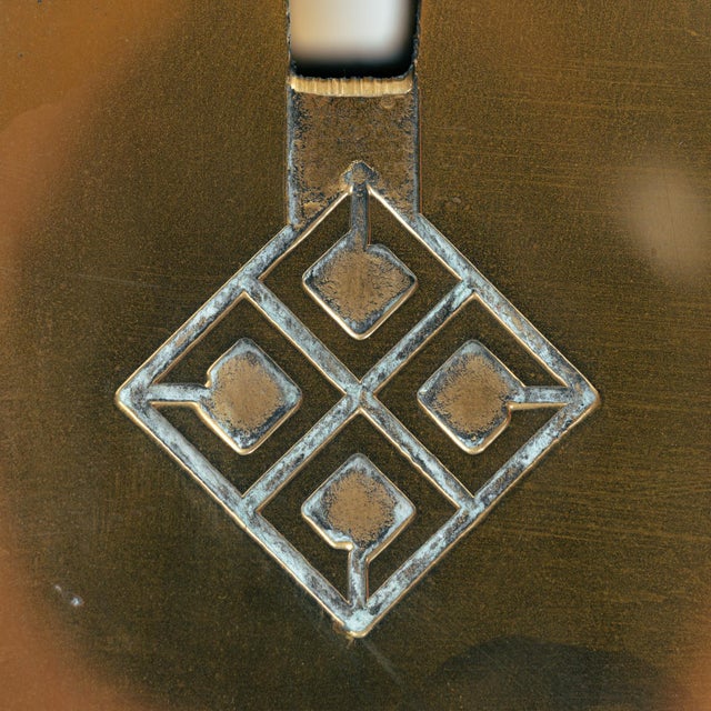 Brass Glass Rectangular Coffee Table by Peter Ghyczy, the Netherlands, 1980s For Sale - Image 9 of 10