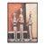Modern abstract figurative portrait painting by Houston, TX artist David Adickes. The work features a central group of...