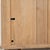 19th Century Large White Gustavian Style Pine Bookcase Display Cabinet With Glass Doors For Sale - Image 14 of 15