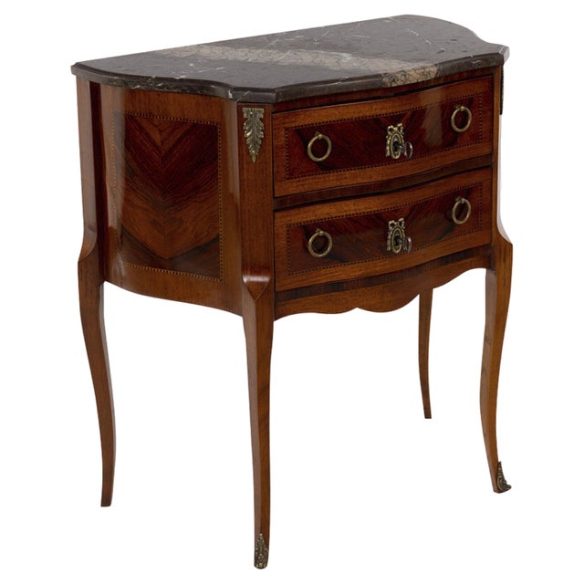 Vintage Louis XV Style Nightstand For Sale