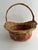 Children's Vintage Woven Easter Basket For Sale - Image 3 of 8