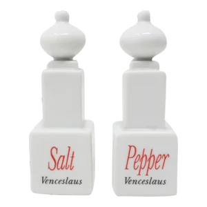 Porcelain Monumenti Salt & Pepper Shakers by Matteo Thun for Arzberg, 1987