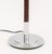 Metalarte Rattan Wrapped and Chrome-Plated Table Lamp, the fitting marked "Metalarte / Made in Spain", together with paper...