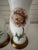Exceptionally beautiful early hand colored English engravings complete this pair of charming decoupage lamps. Both have...