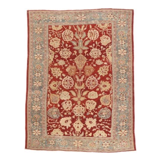 Late 19th Century Persian Sultanabad Rug, 10'04 X 13'07 For Sale