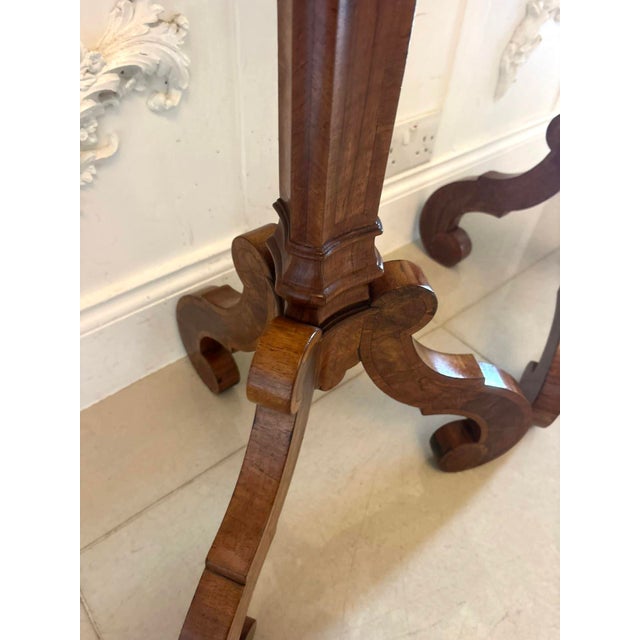 Antique Dutch Walnut and Kingwood Pedestal Torcheres, 1800, Set of 2 For Sale - Image 13 of 17