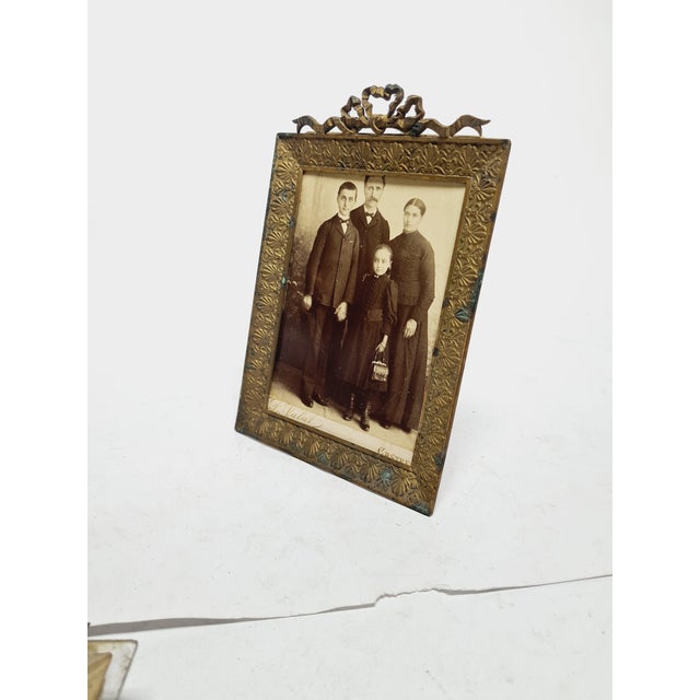Bronze and Glass Rococo Frame, France, 1890s For Sale - Image 17 of 17